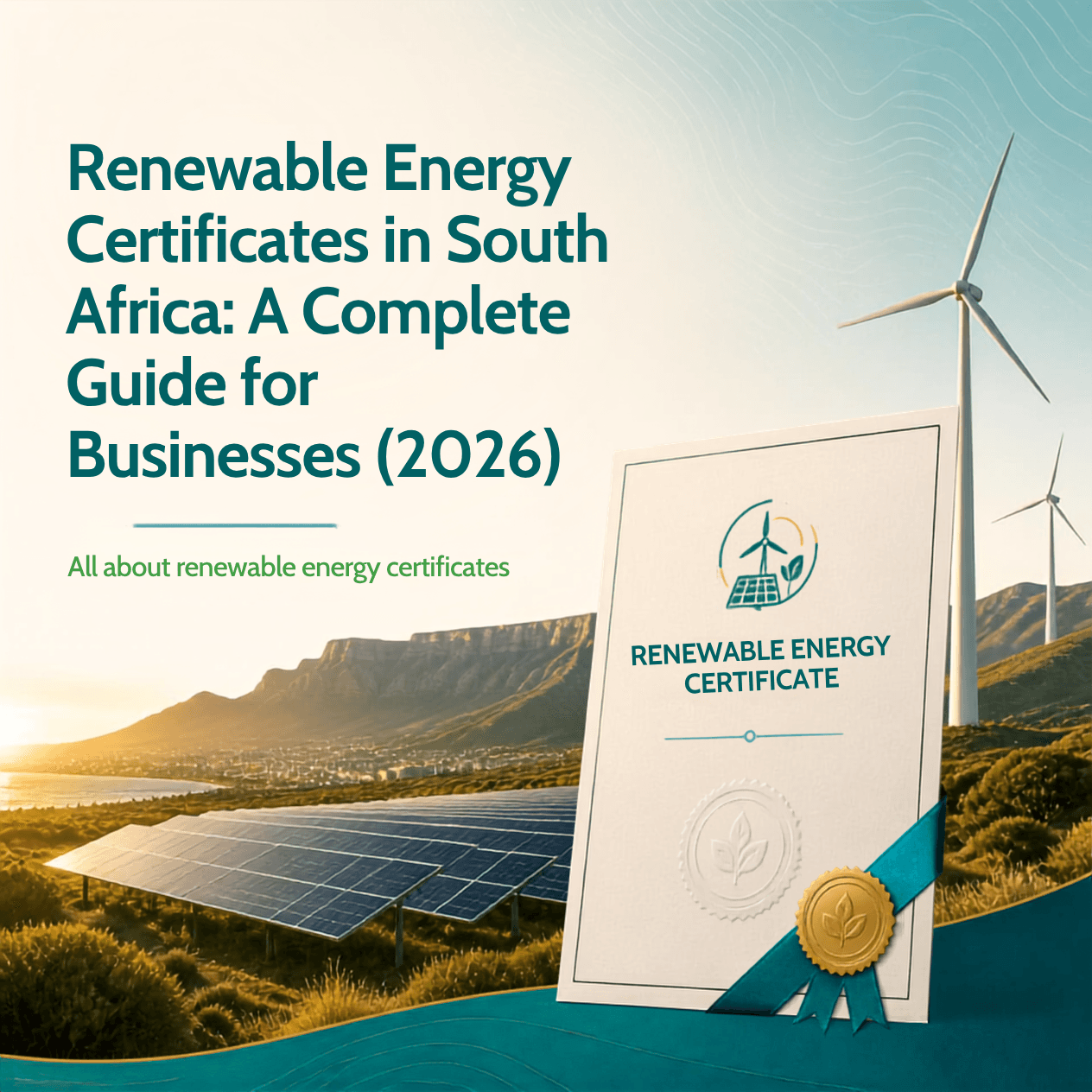 Renewable Energy Certificates in South Africa: A Complete Guide for Businesses (2026)
